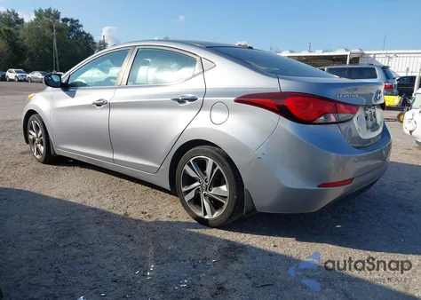 2016 Hyundai Elantra Se from USA, damaged, VIN 5NPDH4AE9GH675046